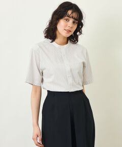 MACKINTOSH PHILOSOPHY / マッキントッシュ フィロソフィー シャツ・ブラウス | GREY LABEL コットンコードボイル バンドカラーシャツ