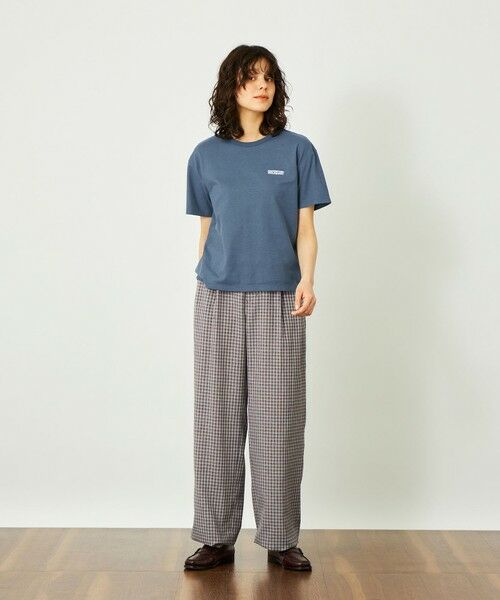 MACKINTOSH PHILOSOPHY / マッキントッシュ フィロソフィー カットソー | GREY LABEL リネンミックスロゴTシャツ | 詳細4