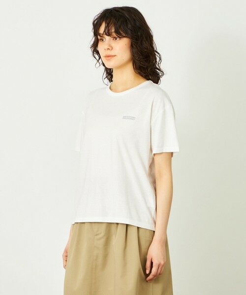 MACKINTOSH PHILOSOPHY / マッキントッシュ フィロソフィー カットソー | GREY LABEL リネンミックスロゴTシャツ | 詳細10