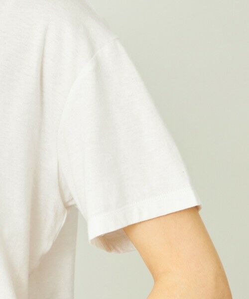 MACKINTOSH PHILOSOPHY / マッキントッシュ フィロソフィー カットソー | GREY LABEL リネンミックスロゴTシャツ | 詳細12
