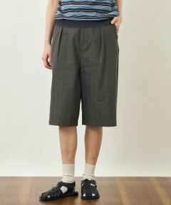 MACKINTOSH PHILOSOPHY / マッキントッシュ フィロソフィー その他パンツ | GREY LABEL リネンコットンヘリンボンハーフパンツ