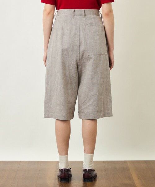 MACKINTOSH PHILOSOPHY / マッキントッシュ フィロソフィー その他パンツ | GREY LABEL リネンコットンヘリンボンハーフパンツ | 詳細7