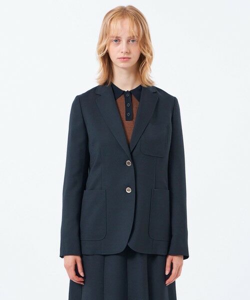 MACKINTOSH PHILOSOPHY / マッキントッシュ フィロソフィー ノーカラージャケット | 【TROTTER(トロッター)シリーズ】【UPTON JACKET(アップトン ジャケット)】アクションオックス製 | 詳細3