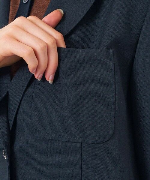MACKINTOSH PHILOSOPHY / マッキントッシュ フィロソフィー ノーカラージャケット | 【TROTTER(トロッター)シリーズ】【UPTON JACKET(アップトン ジャケット)】アクションオックス製 | 詳細6