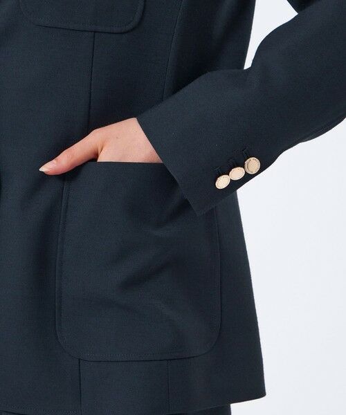 MACKINTOSH PHILOSOPHY / マッキントッシュ フィロソフィー ノーカラージャケット | 【TROTTER(トロッター)シリーズ】【UPTON JACKET(アップトン ジャケット)】アクションオックス製 | 詳細7