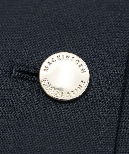 MACKINTOSH PHILOSOPHY / マッキントッシュ フィロソフィー ノーカラージャケット | 【TROTTER(トロッター)シリーズ】【UPTON JACKET(アップトン ジャケット)】アクションオックス製 | 詳細9