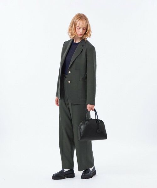 MACKINTOSH PHILOSOPHY / マッキントッシュ フィロソフィー ノーカラージャケット | 【TROTTER(トロッター)シリーズ】【UPTON JACKET(アップトン ジャケット)】アクションオックス製 | 詳細1