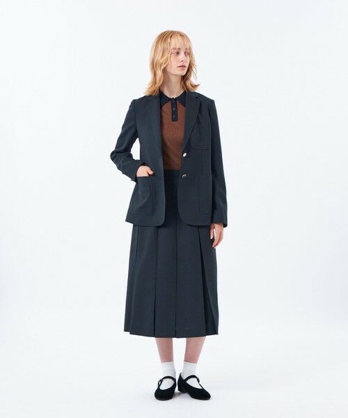 MACKINTOSH PHILOSOPHY / マッキントッシュ フィロソフィー ノーカラージャケット | 【TROTTER(トロッター)シリーズ】【UPTON JACKET(アップトン ジャケット)】アクションオックス製 | 詳細2