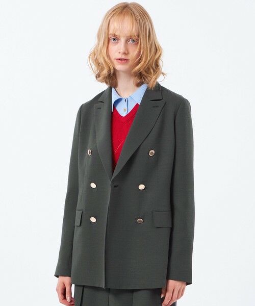 MACKINTOSH PHILOSOPHY / マッキントッシュ フィロソフィー ノーカラージャケット | 【TROTTER(トロッター)シリーズ】【RETFORD(レットフォード)】アクションオックス製(グレー4)