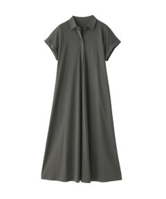 MACKINTOSH PHILOSOPHY / マッキントッシュ フィロソフィー ロング・マキシ丈ワンピース | 【WEB&一部店舗限定】スキッパージャージーワンピース