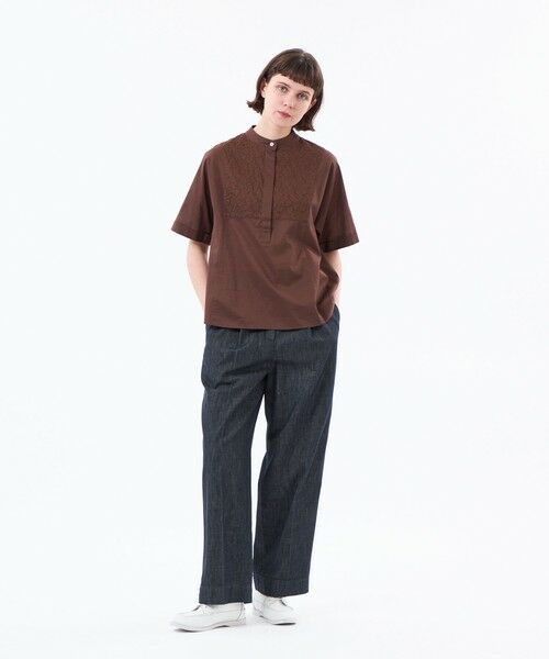 MACKINTOSH PHILOSOPHY / マッキントッシュ フィロソフィー シャツ・ブラウス | ＜CRANWELL SHIRTS＞フラワーレース | 詳細3