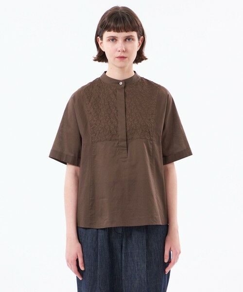 MACKINTOSH PHILOSOPHY / マッキントッシュ フィロソフィー シャツ・ブラウス | ＜CRANWELL SHIRTS＞フラワーレース | 詳細4