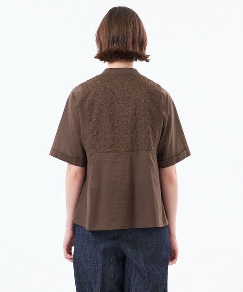 MACKINTOSH PHILOSOPHY / マッキントッシュ フィロソフィー シャツ・ブラウス | ＜CRANWELL SHIRTS＞フラワーレース | 詳細6