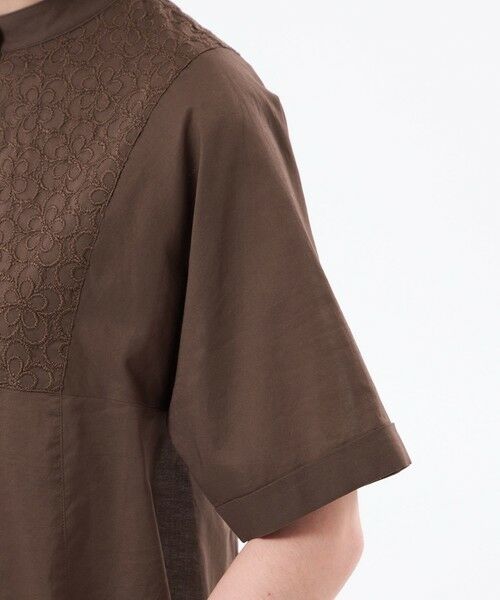 MACKINTOSH PHILOSOPHY / マッキントッシュ フィロソフィー シャツ・ブラウス | ＜CRANWELL SHIRTS＞フラワーレース | 詳細7
