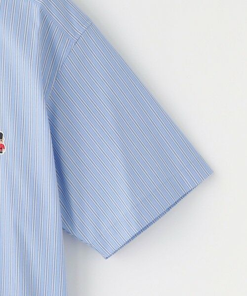 MACKINTOSH PHILOSOPHY / マッキントッシュ フィロソフィー シャツ・ブラウス | 【WEB&一部店舗限定】バッキンガムベア バンドカラー半袖シャツ | 詳細3