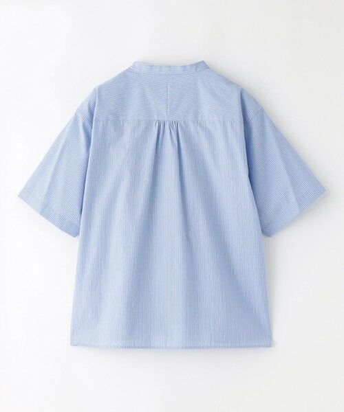 MACKINTOSH PHILOSOPHY / マッキントッシュ フィロソフィー シャツ・ブラウス | 【WEB&一部店舗限定】バッキンガムベア バンドカラー半袖シャツ | 詳細1