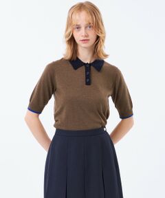 MACKINTOSH PHILOSOPHY / マッキントッシュ フィロソフィー ニット・セーター | カラーブロックニットポロ