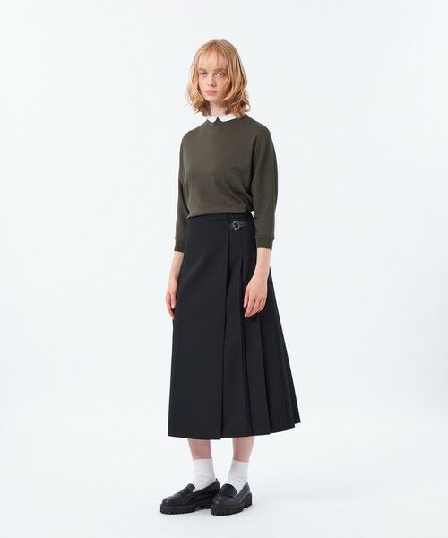 MACKINTOSH PHILOSOPHY / マッキントッシュ フィロソフィー ニット・セーター | 【Cleric Collar Knit(クレリックカラーニット)】ドルマンスリーブ | 詳細4