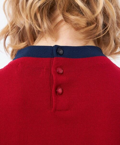 MACKINTOSH PHILOSOPHY / マッキントッシュ フィロソフィー ニット・セーター | 【Cleric Collar Knit(クレリックカラーニット)】ドルマンスリーブ | 詳細9