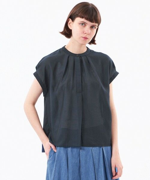 MACKINTOSH PHILOSOPHY / マッキントッシュ フィロソフィー カットソー | ボイルワッシャーコンビカットソー（ネイビー3）