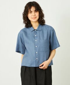 MACKINTOSH PHILOSOPHY / マッキントッシュ フィロソフィー シャツ・ブラウス | GREY LABEL リネンハーフスリーブシャツ