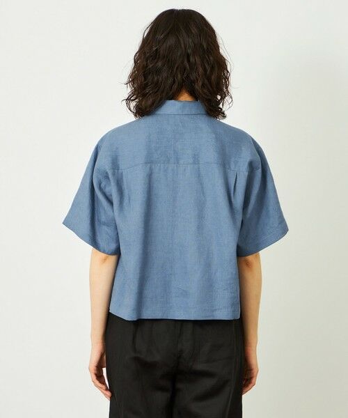 MACKINTOSH PHILOSOPHY / マッキントッシュ フィロソフィー シャツ・ブラウス | GREY LABEL リネンハーフスリーブシャツ | 詳細6