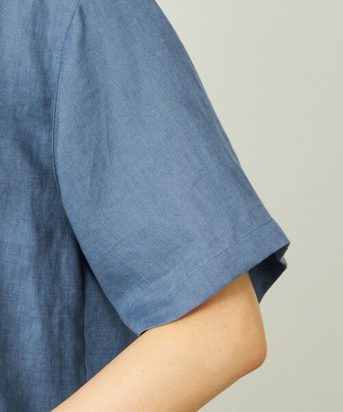 MACKINTOSH PHILOSOPHY / マッキントッシュ フィロソフィー シャツ・ブラウス | GREY LABEL リネンハーフスリーブシャツ | 詳細7