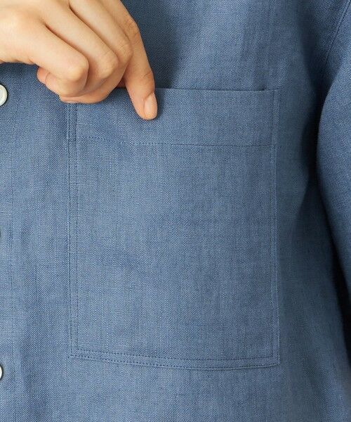 MACKINTOSH PHILOSOPHY / マッキントッシュ フィロソフィー シャツ・ブラウス | GREY LABEL リネンハーフスリーブシャツ | 詳細8