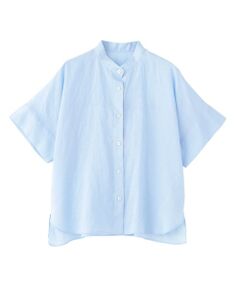 MACKINTOSH PHILOSOPHY / マッキントッシュ フィロソフィー シャツ・ブラウス | 【WEB&一部店舗限定】ラミーバンドカラーシャツ