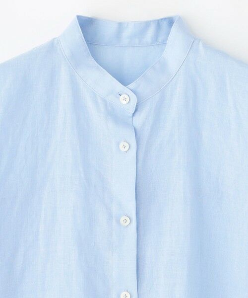 MACKINTOSH PHILOSOPHY / マッキントッシュ フィロソフィー シャツ・ブラウス | 【WEB&一部店舗限定】ラミーバンドカラーシャツ | 詳細2