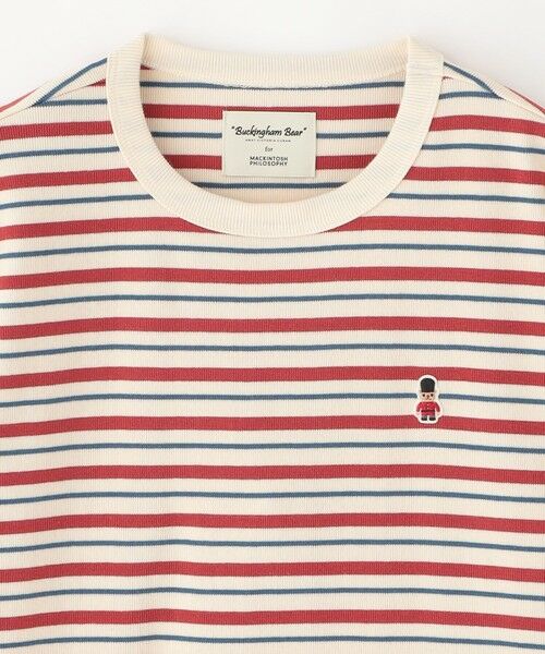 MACKINTOSH PHILOSOPHY / マッキントッシュ フィロソフィー カットソー | バッキンガムベア マルチボーダーTシャツ | 詳細2