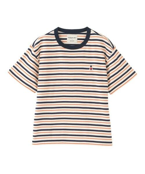 MACKINTOSH PHILOSOPHY / マッキントッシュ フィロソフィー カットソー | バッキンガムベア マルチボーダーTシャツ（ネイビー3）