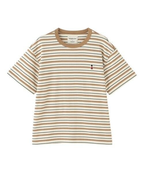 MACKINTOSH PHILOSOPHY / マッキントッシュ フィロソフィー カットソー | バッキンガムベア マルチボーダーTシャツ（ベージュ1）