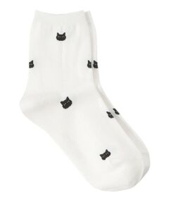 MACKINTOSH PHILOSOPHY / マッキントッシュ フィロソフィー その他インナー・ルームウェア | キャットモチーフソックス