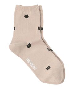 MACKINTOSH PHILOSOPHY / マッキントッシュ フィロソフィー その他インナー・ルームウェア | キャットモチーフソックス