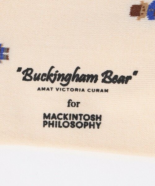 MACKINTOSH PHILOSOPHY / マッキントッシュ フィロソフィー その他インナー・ルームウェア | バッキンガムベアクルーソックス | 詳細4