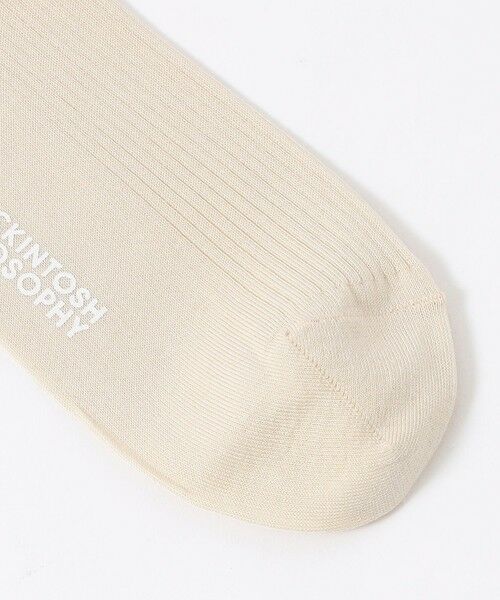 MACKINTOSH PHILOSOPHY / マッキントッシュ フィロソフィー その他インナー・ルームウェア | リブフリルソックス | 詳細3