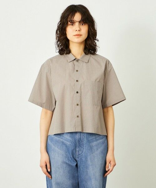 MACKINTOSH PHILOSOPHY / マッキントッシュ フィロソフィー シャツ・ブラウス | GREY LABEL チェックショートスリーブシャツ | 詳細3