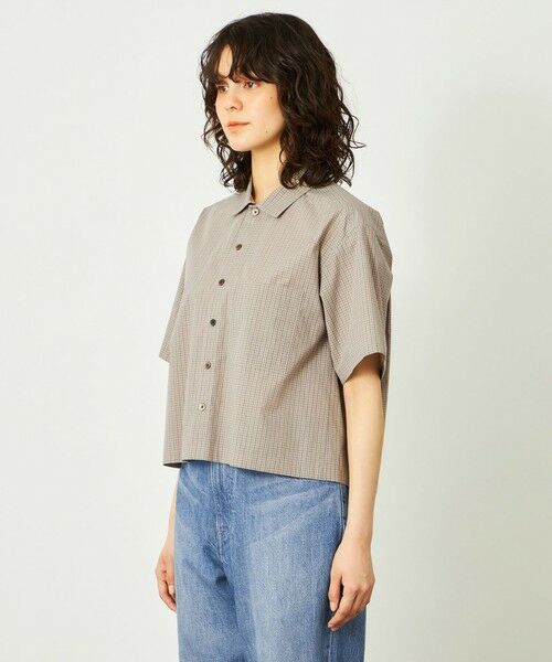 MACKINTOSH PHILOSOPHY / マッキントッシュ フィロソフィー シャツ・ブラウス | GREY LABEL チェックショートスリーブシャツ | 詳細4