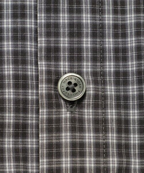 MACKINTOSH PHILOSOPHY / マッキントッシュ フィロソフィー シャツ・ブラウス | GREY LABEL チェックショートスリーブシャツ | 詳細8