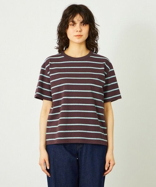 MACKINTOSH PHILOSOPHY / マッキントッシュ フィロソフィー カットソー | GREY LABEL マルチボーダー半袖Ｔシャツ | 詳細4
