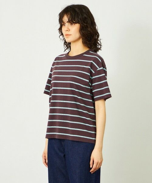 MACKINTOSH PHILOSOPHY / マッキントッシュ フィロソフィー カットソー | GREY LABEL マルチボーダー半袖Ｔシャツ | 詳細5