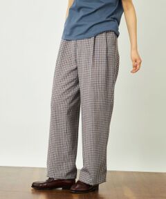 MACKINTOSH PHILOSOPHY / マッキントッシュ フィロソフィー その他パンツ | GREY LABEL リネンミックスチェックパンツ