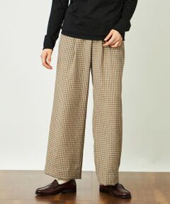MACKINTOSH PHILOSOPHY / マッキントッシュ フィロソフィー その他パンツ | GREY LABEL リネンミックスチェックパンツ