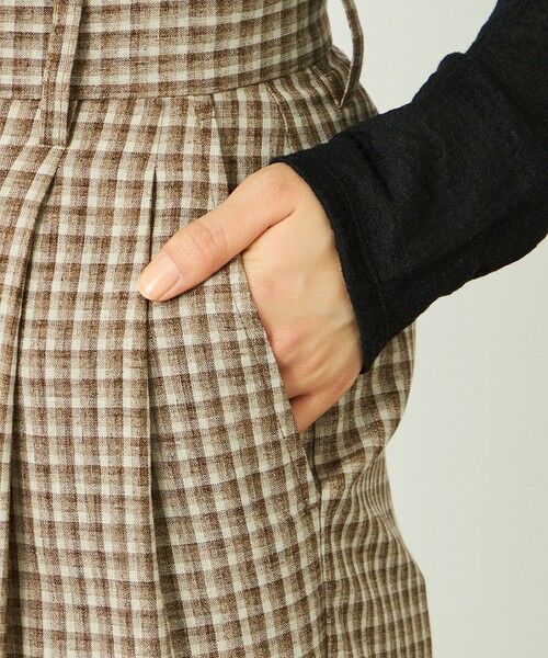 MACKINTOSH PHILOSOPHY / マッキントッシュ フィロソフィー その他パンツ | GREY LABEL リネンミックスチェックパンツ | 詳細6