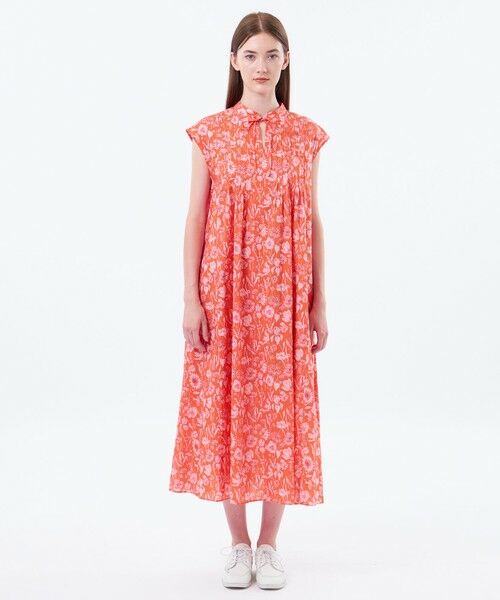 MACKINTOSH PHILOSOPHY / マッキントッシュ フィロソフィー ロング・マキシ丈ワンピース | 【WEB&一部店舗限定】リバティ フロントタックフレアワンピース | 詳細2