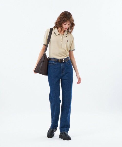 MACKINTOSH PHILOSOPHY / マッキントッシュ フィロソフィー ニット・セーター | 【WEB&一部店舗限定】バッキンガムベア カノコニットポロ | 詳細3