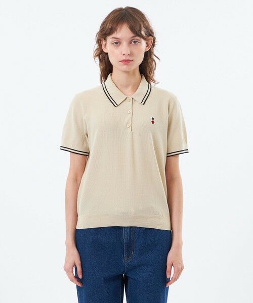 MACKINTOSH PHILOSOPHY / マッキントッシュ フィロソフィー ニット・セーター | 【WEB&一部店舗限定】バッキンガムベア カノコニットポロ | 詳細4