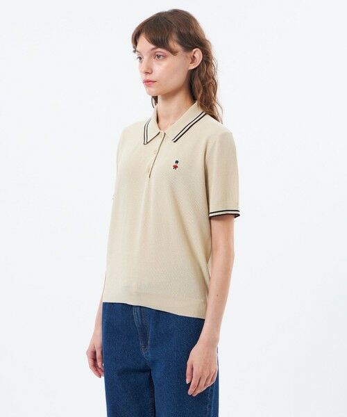 MACKINTOSH PHILOSOPHY / マッキントッシュ フィロソフィー ニット・セーター | 【WEB&一部店舗限定】バッキンガムベア カノコニットポロ | 詳細5