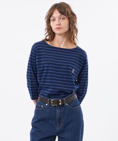 MACKINTOSH PHILOSOPHY / マッキントッシュ フィロソフィー カットソー | バッキンガムベア ワッペンボーダーロンT
